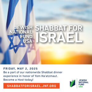 Shabbat for Israel graphic